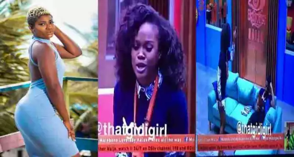 #BBNaija: Regina the ‘Alleged Girlfriend’ of Tobi Reacts after Cee-c Spent Over 1 Hour Provoking Him